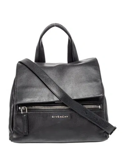 Pre-owned Givenchy Leather Pandora Pure In Black