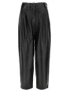 Givenchy Women Leather Pants In Black