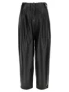 Givenchy Women Leather Pants In Black