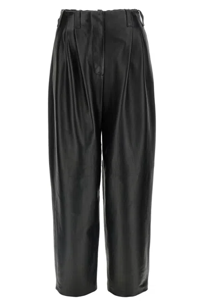 Givenchy Leather Pants In Black