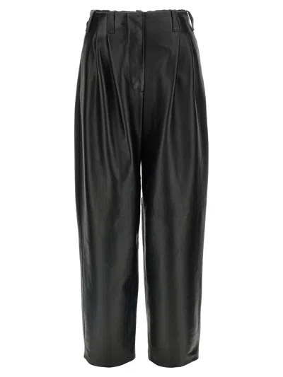 Givenchy Leather Pants In Black