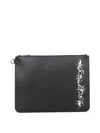 Givenchy Leather Pouch In Black