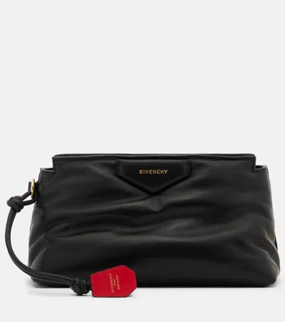 Givenchy Leather Pouch In Black