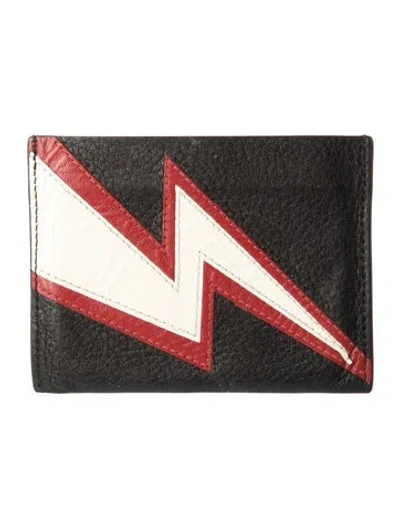 Pre-owned Givenchy Leather Printed Wallet