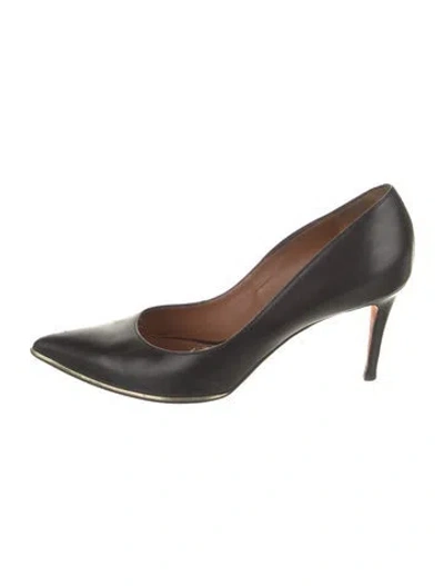 Pre-owned Givenchy Leather Pumps In Black