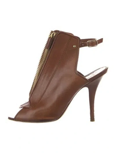 Pre-owned Givenchy Leather Pumps In Brown