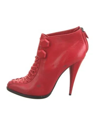 Pre-owned Givenchy Leather Pumps In Red
