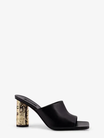 Givenchy Leather Sandals In Black