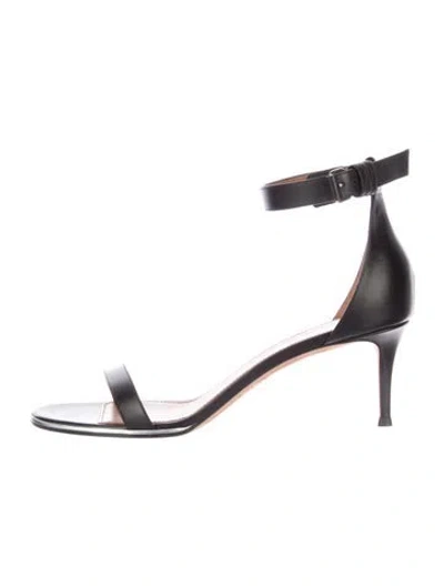 Pre-owned Givenchy Leather Sandals In Black