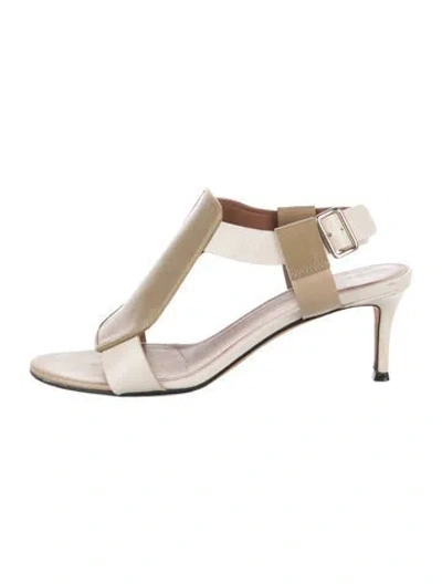 Pre-owned Givenchy Leather Sandals In Brown