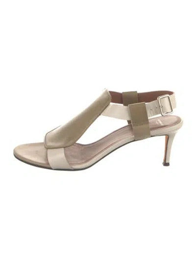 Pre-owned Givenchy Leather Sandals In Brown