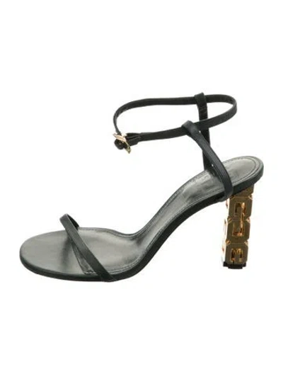 Pre-owned Givenchy Leather Sandals In Green