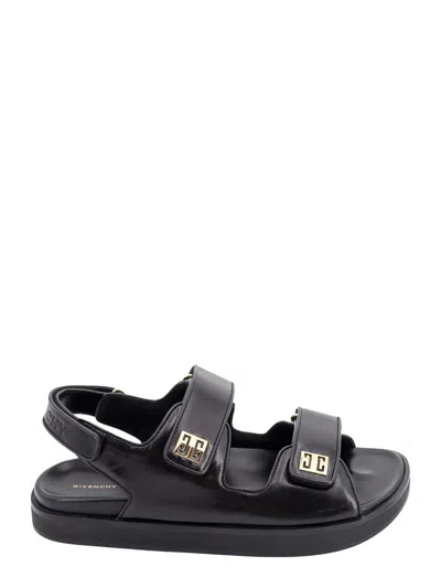 Givenchy Leather Sandals With 4g Metal Details