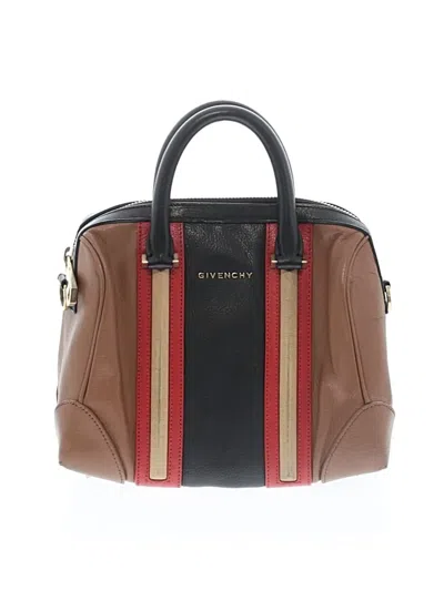 Pre-owned Givenchy Leather Satchel In Brown