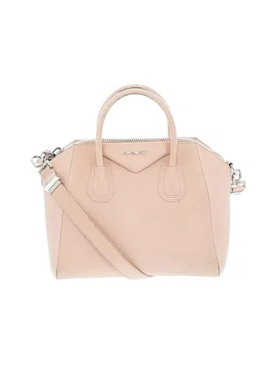Pre-owned Givenchy Leather Satchel In Pink