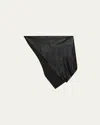 Givenchy Leather Scarf In Black