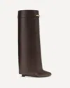 Givenchy Stylish Calf Leather Ankle Boots For Women In Multi