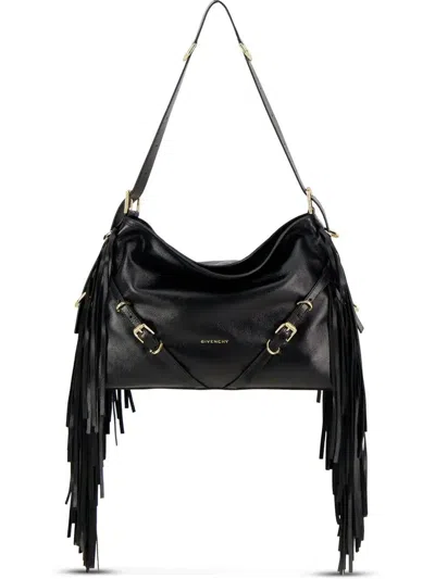 Givenchy Leather Shoulder Bag In Black