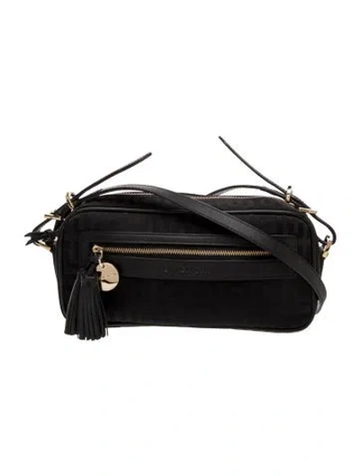 Pre-owned Givenchy Leather Shoulder Bag In Black