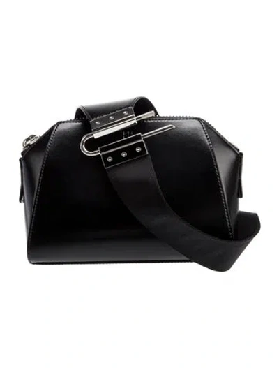 Pre-owned Givenchy Leather Shoulder Bag In Black
