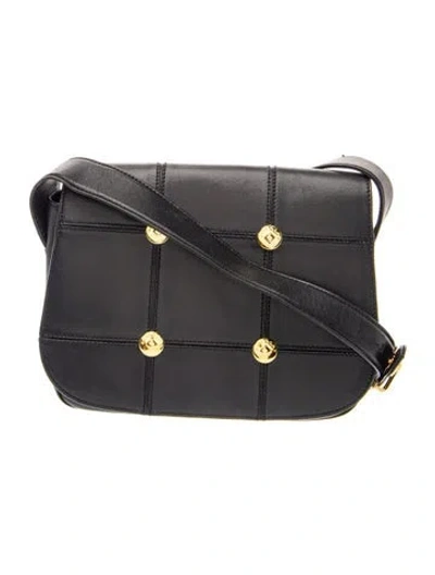 Pre-owned Givenchy Leather Shoulder Bag In Black