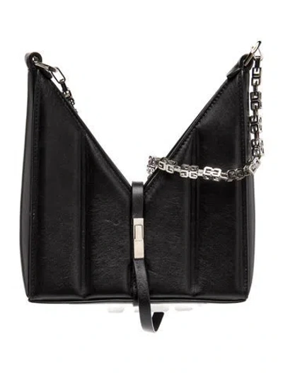 Pre-owned Givenchy Leather Shoulder Bag In Black