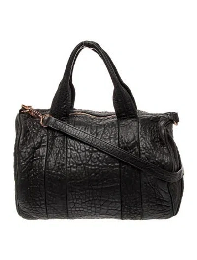 Pre-owned Givenchy Leather Shoulder Bag In Black
