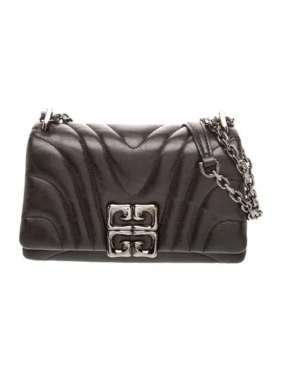 Pre-owned Givenchy Leather Shoulder Bag In Brown