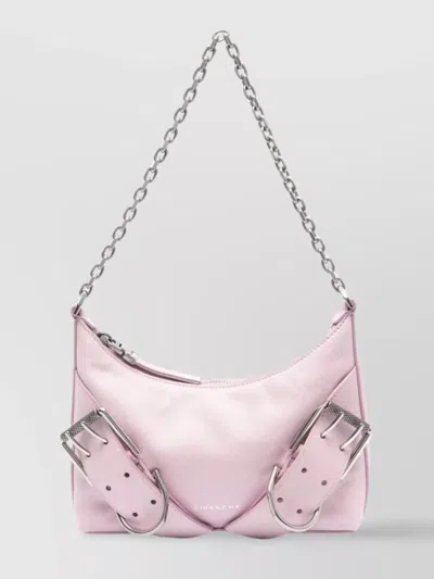 GIVENCHY LEATHER SHOULDER BAG CHAIN-LINK STRAP