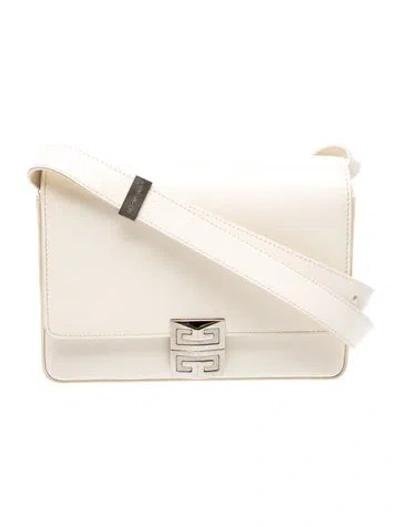 Pre-owned Givenchy Leather Shoulder Bag In Neutrals