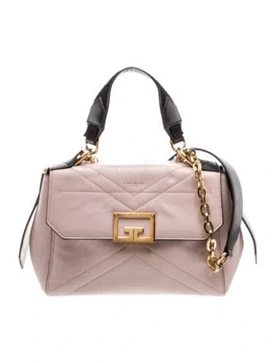 Pre-owned Givenchy Leather Shoulder Bag In Pink