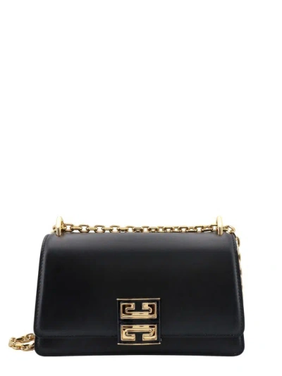 GIVENCHY LEATHER SHOULDER BAG WITH 4G BUCKLE
