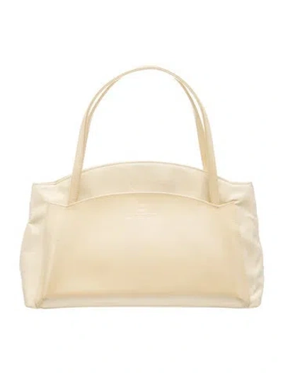 Pre-owned Givenchy Leather Shoulder Bag In Yellow