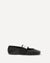 Givenchy Sliced Square Elastic-strap Ballet Flats In Black