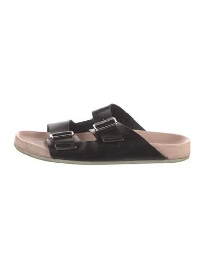 Pre-owned Givenchy Leather Slides In Multi