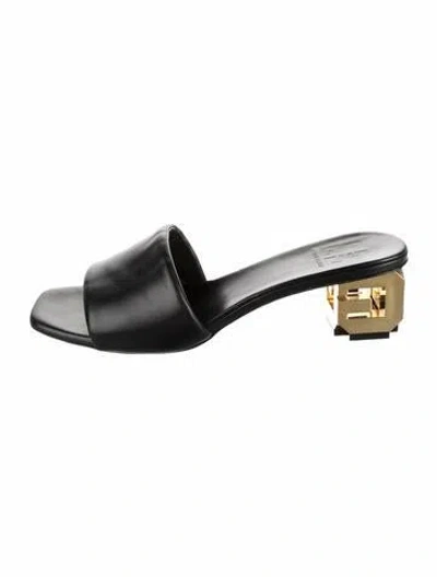 Pre-owned Givenchy Leather Slides In Multi