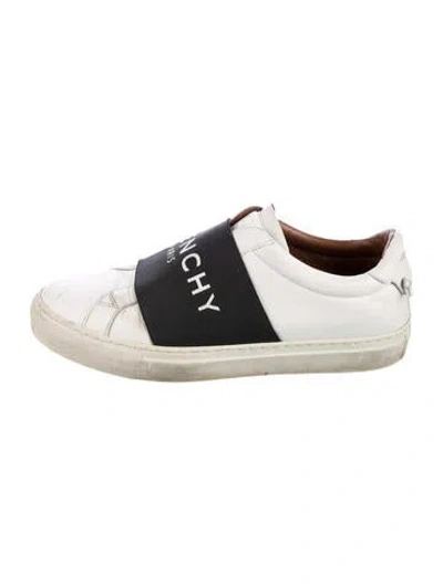 Pre-owned Givenchy Leather Sneakers In Black