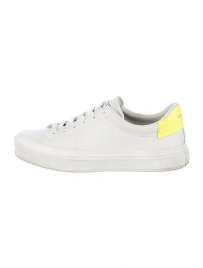 Pre-owned Givenchy Leather Sneakers In Multi