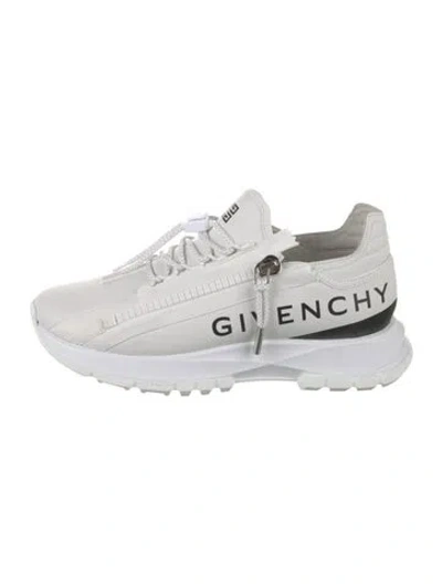 Pre-owned Givenchy Leather Sneakers In Neutral