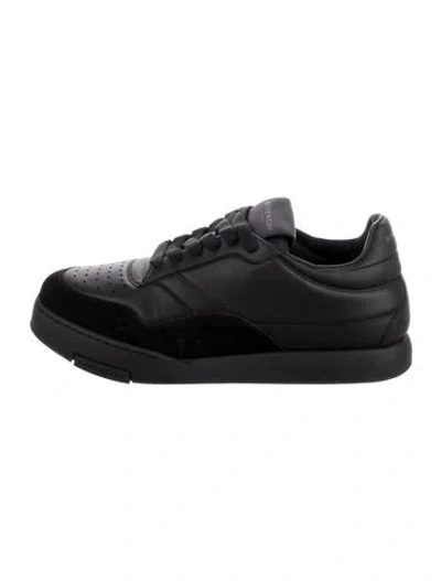 Pre-owned Givenchy Leather Sneakers W/ Tags In Black