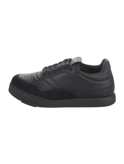 Pre-owned Givenchy Leather Sneakers W/ Tags In Black