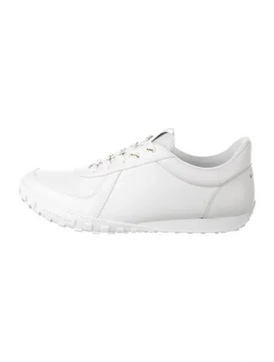 Pre-owned Givenchy Leather Sneakers W/ Tags In Black/white