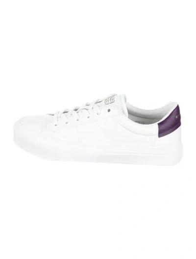Pre-owned Givenchy Leather Sneakers W/ Tags In White