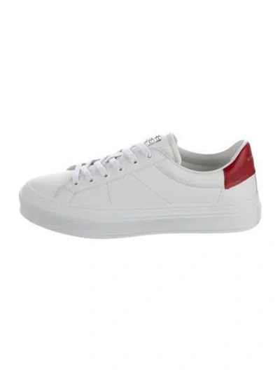 Pre-owned Givenchy Leather Sneakers W/ Tags In White