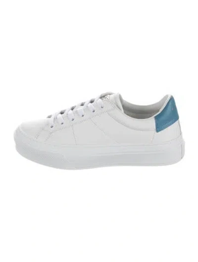 Pre-owned Givenchy Leather Sneakers W/ Tags In White