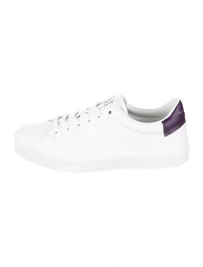 Pre-owned Givenchy Leather Sneakers W/ Tags In White