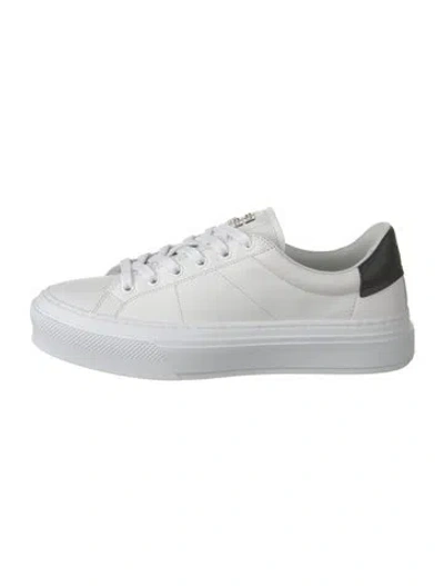 Pre-owned Givenchy Leather Sneakers W/ Tags In White