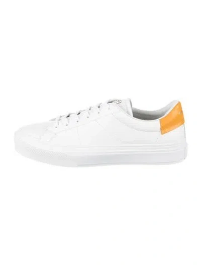 Pre-owned Givenchy Leather Sneakers W/ Tags In White
