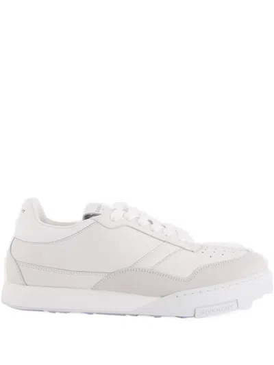 Givenchy Leather Sneakers In White