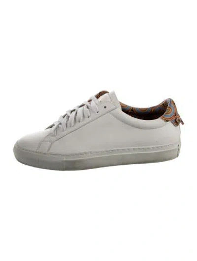 Pre-owned Givenchy Leather Sneakers In White